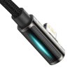 USB-C Apple Lightning angled cable 1m 20W Baseus Legend black