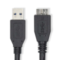 USB 3.2 kaabel A- micro B 1m must