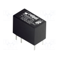 Relay: electromagnetic; SPDT; Ucoil: 12VDC; 1A; 0.5A/125VAC;