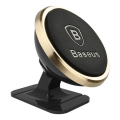 Magnetic Phone mount stickerable black/gold Baseus