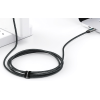 Cable USB-C to USB-C with display 2m 100W Baseus  black