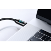 Кабель USB-C на USB-C с дисплеем 2м 100Вт Baseus черный