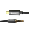 Аудиокабель USB-C, 3,5 мм, 1,2 м, Baseus Yiven, черный