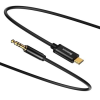 3.5mm --- USB-C audio cable 1.2m Baseus Yiven black