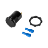 USB-A USB-C paneeli adapter autosse 12-24V QC3.0 18W, PD 45W