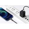 Cable USB-C to lightning with display 2m 20W, Baseus, black