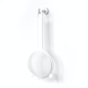 Magnet with hanging hook d=25mm N38 M4 white 16kg