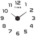Настенные часы своими руками 60-130см черные 1xAA в комплект не входят