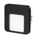LED valgusti Moza 230V, must, soe valge