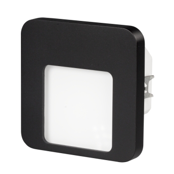 LED valgusti Moza 230V, must, soe valge