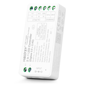 CCT LED juhtimise vastuvõtja Zigbee +RF 12-24V 12A MiBoxer