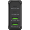 USB toalaadija 68W 2xUSB-A 30W 2xUSB-C 65W QC3 PD must