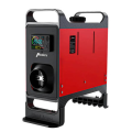 Parking heater HCALORY HC-A02, 5-8 kW, 12/24V, Diesel, Bluetooth, remote control (red)