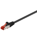 CAT 6 Patch Cable S/FTP (PiMF), black, 15m