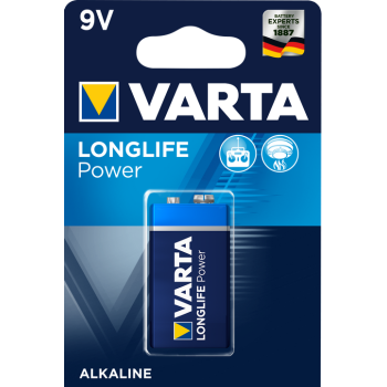Varta LongLife Power 9V/6LR61 батарейка