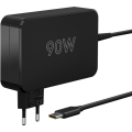USB-C charger for laptops (90 W), black, 1,8m