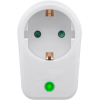 Surge-Protected Socket Adapter, white