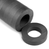 Ring magnet Ø 40/22 mm, height 9 mm, holds approx. 2,7 kg, ferrite, Y35, no coating