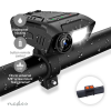 3-in-1 Full HD cycling camera with bike LED head light 600lm USB-C 2500mAh