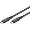 USB-C USB 4.0 gen 2x2 cable 40Gbps 0.7m 240W black Thunderbolt