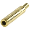 6.3mm stereo wire connector metall