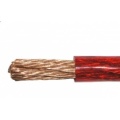 Силовой медный кабель AWG8 8.4mm2 Красный