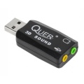 USB virtual 5.1 helikaart 3.5mm mikrofon 3.5mm kõrvaklapid