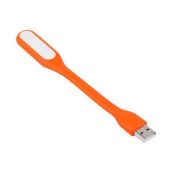 Notebook valgusti USB 6-led 1.2W 100lm oranz