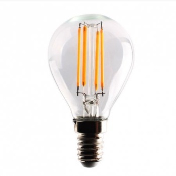 LED lamp E14 G45 pall 4W 4xCOG 400lm soe valge 2700K