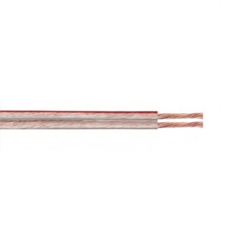 Audio Speaker wire copper stranded transparent 2*0.35mm
