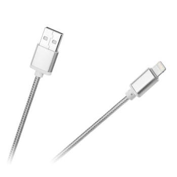 USB A - Apple Lightning kaabel 1m valge kaabel iPhone 5