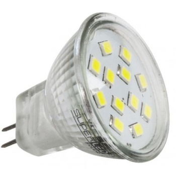 LED lamp MR11 35mm 12V 1.8W 130lm soe valge