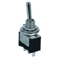 Toggle-switch ON-(ON) 250V 3A, M6x0.75