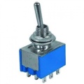 Toggle-switch 3*ON-ON 2A 250V, M6x0.75