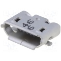 USB micro B pesa plaadile 5-pin