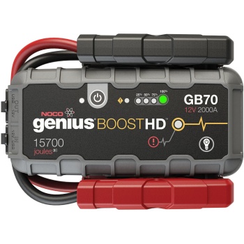 Booster starter GB70 12V 2000A, 8l-bens/6l-Diesel USB 5V 2.1A