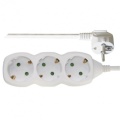 Extension cord 3 socket 3m 3g1.5mm2 16A White