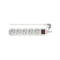 Extension cord 5 socket 5m 3g1.5mm2 16A White