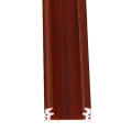 Profile P2 2m straight for LED strips Rosewood