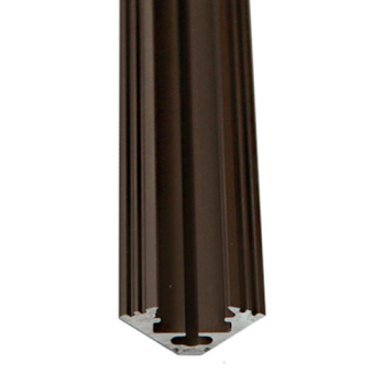 Профиль P3 1м угловой для LED ленты Wenge коричневый