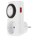 24-hour mechanical timer, 30-minute actuation 230V 3680W 16A