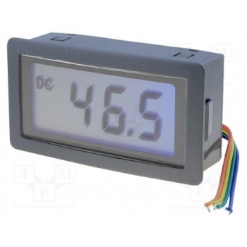 LCD paneeli voltmeeter 20V sinine taustavalgus