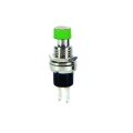 Push button OFF-(ON) 125V 1A Green