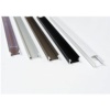 Profile NTA A 1m straight for 10mm LED strips Inox