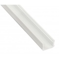Profile NTB X 1m straight for 8mm LED strips White