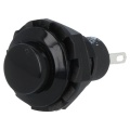 Push button OFF-(ON) 1.5A 13mm Black