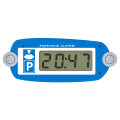 Digital wireless parking clock blue LCD