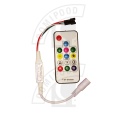 RGB adresseeritava LEDi kontroller RF puldiga 5-24V WS2811