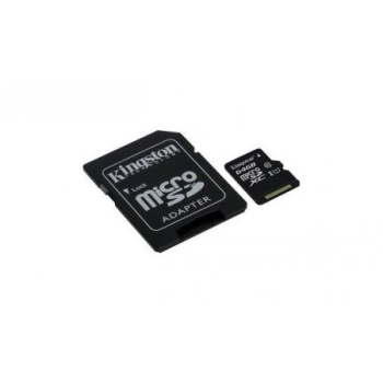 Mälukaart 64GB Micro SDXC Class 10 UHS-I SD adapter Kingston