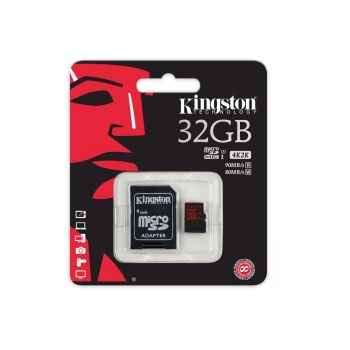 Mälukaart 32GB Micro SDHC UHS-I U3 SD adapter Kingston